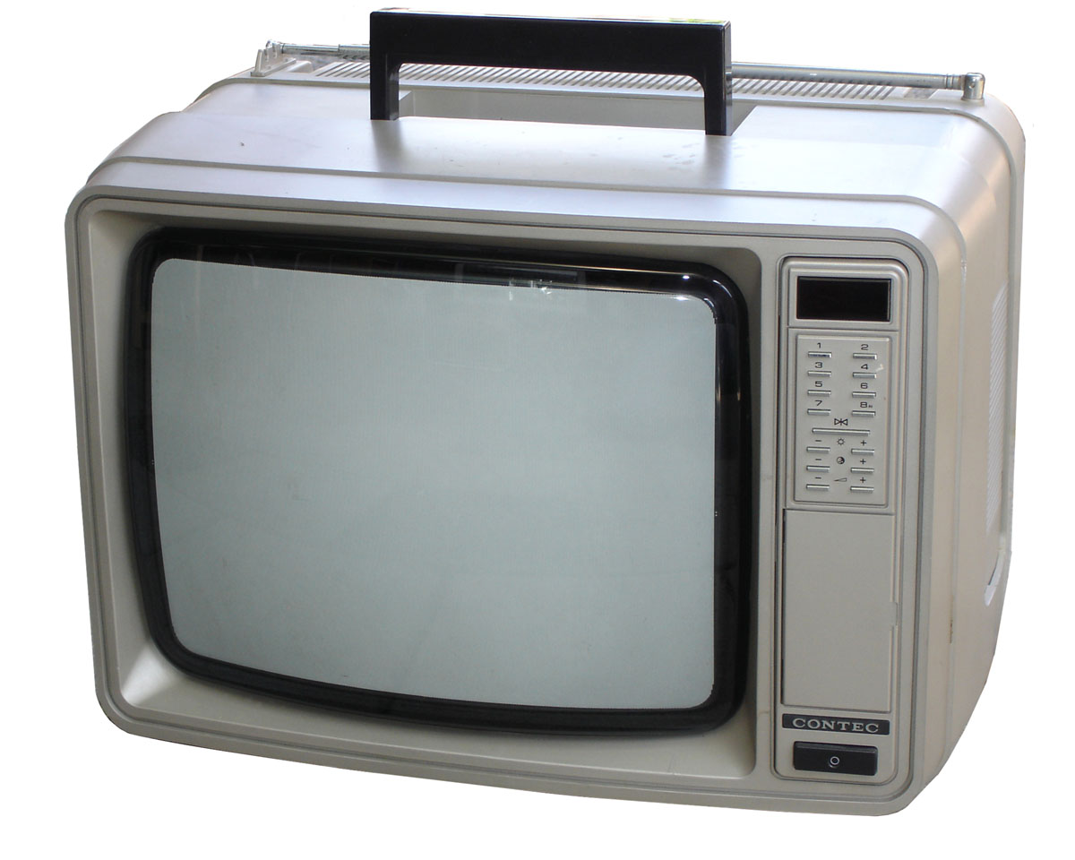 Contec KTN3732 portable color tv made in Hong Kong